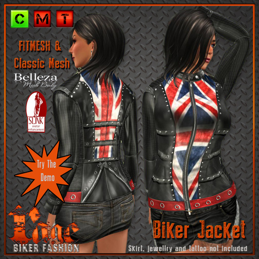"British" Biker Jacket