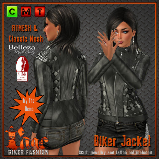 "Padded" Biker Jacket