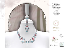 .::Pretty Things::. Blue Beauty Earrings & Necklace