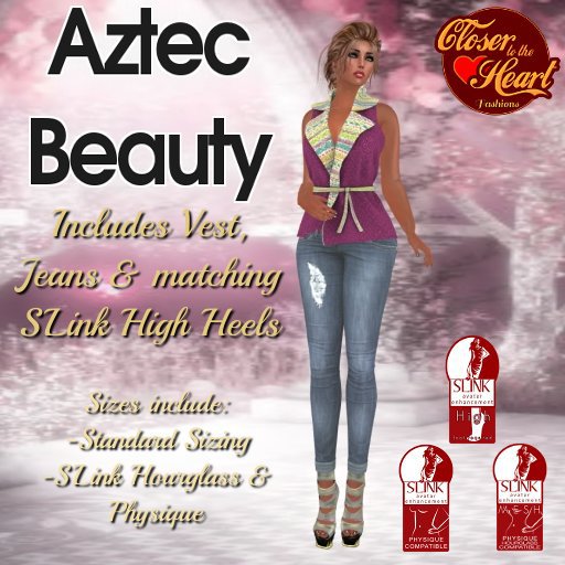 Aztec Beauty Jeans Outfit-Light***