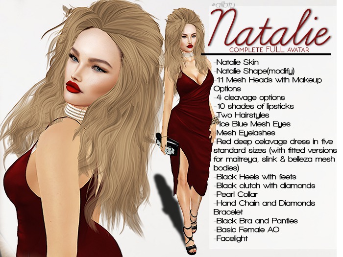 Natalie - Full Avatar by #allbty