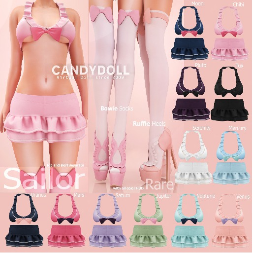 _CandyDoll_The Sailor Skirt M Mars