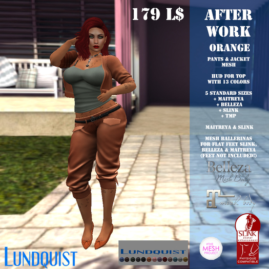 Lundquist After Work Orange