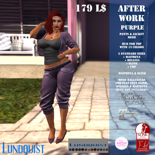 Lundquist After Work Purple