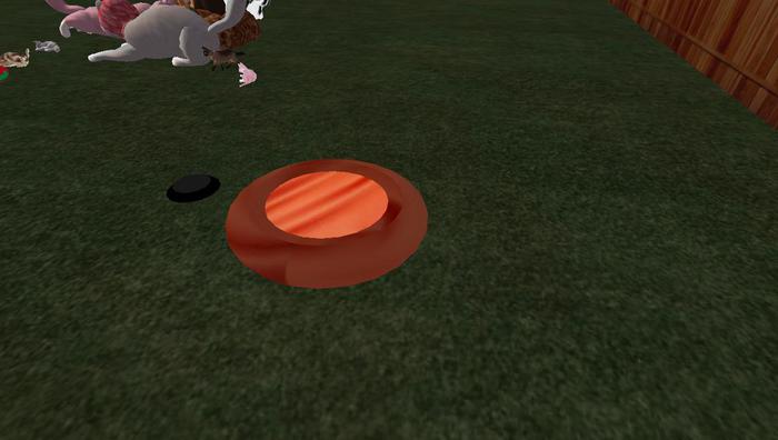 kittycats bed orange