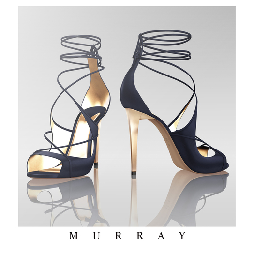 MURRAY- Raquel Laced Sandals / Blue