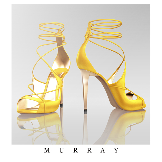 MURRAY- Raquel Laced Sandals / Saffron
