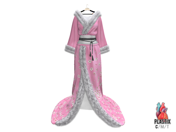 PLASTIX - Garden Kimono (Pink)