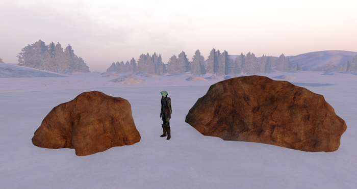 Transgenia 2 mesh sandstone rocks