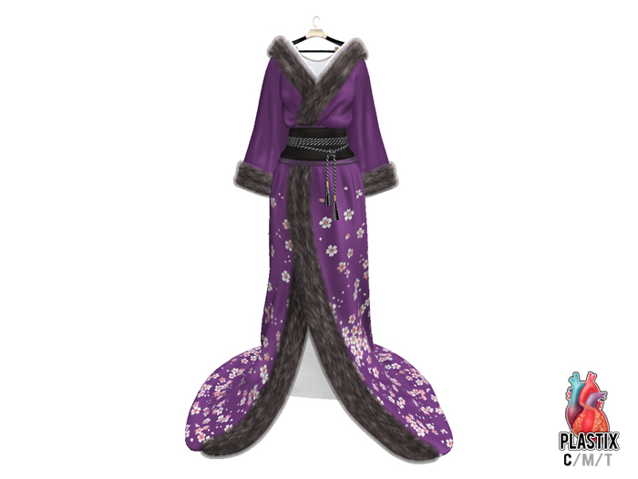 PLASTIX - Garden Kimono (Violet)