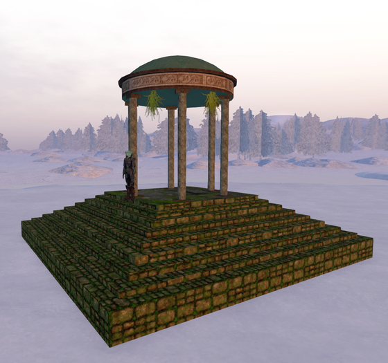 Transgenia Mesh Mossy Gazebo