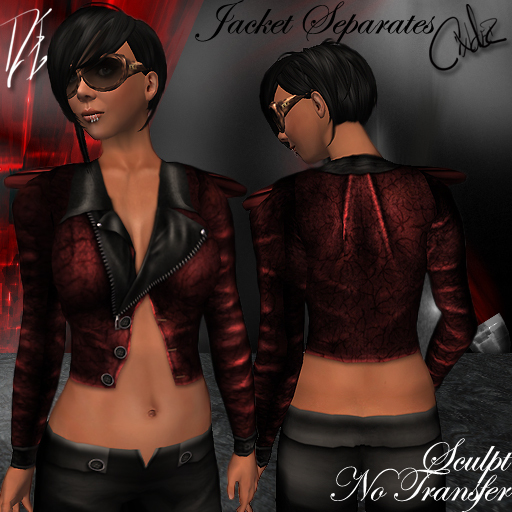 *DE Designs* Cinder Jacket - Merlot
