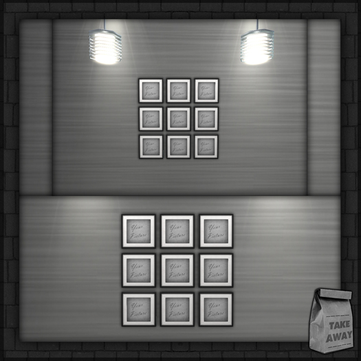 Picture Frame of 9 Panels [TAKE-AWAY]