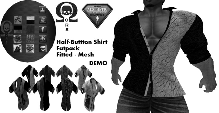 ORS Exclusive Half Button Shirt Fatpack Demo version