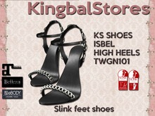 KS SHOES ISBEL HIGH HEELS TWGN101