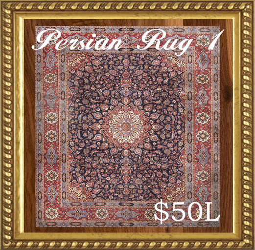 Ink Blots    Persian Rug 1