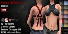 GAS [Halter MESH Top Brooke - 12x2 Colors with HUD] Demo