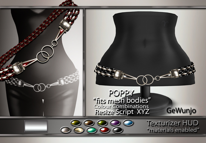 GeWunjo : POPPY black belt
