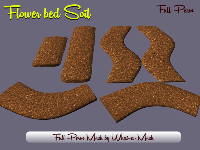 [WaM] Flower Bed Soil - Full Perm Mesh