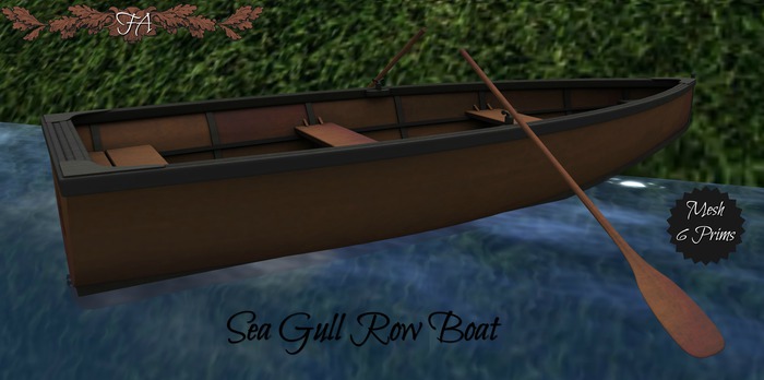 FA - Sea Gull Row Boat