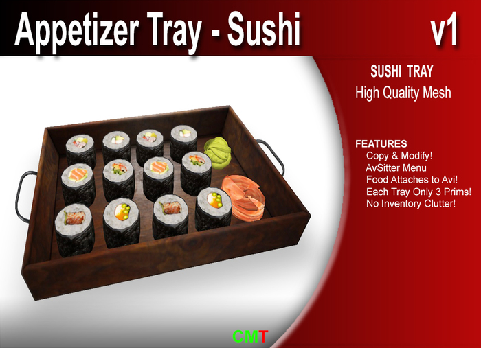Appetizer Tray - Sushi     Copy!