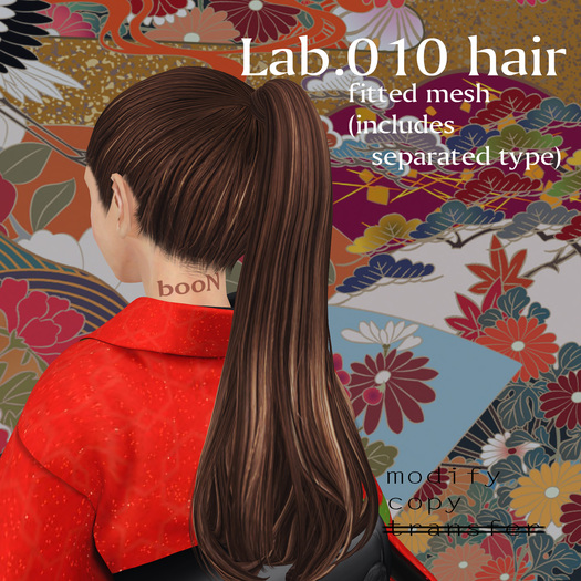 *booN Lab.010 hair DEMO
