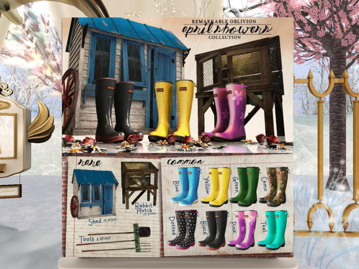RO - April Showers - Blue Boots COMMON BOX