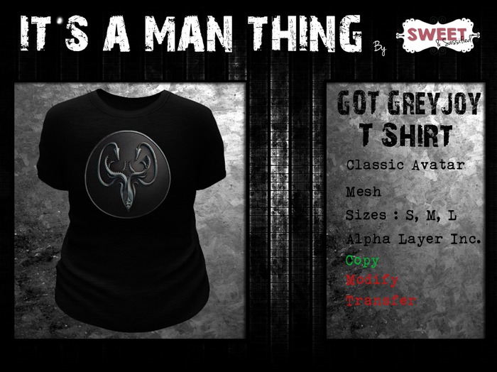 It's A Man Thing - GOT 7 Greyjoy