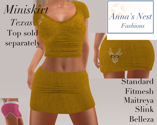 AN Miniskirt Texas 