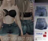 TATTOOED = SHORT HIGH WAIST  (SR3)
