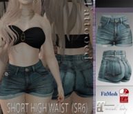 TATTOOED = SHORT HIGH WAIST  (SR6)