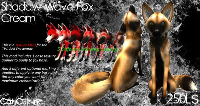 Shadow Wave Fox Cream MOD