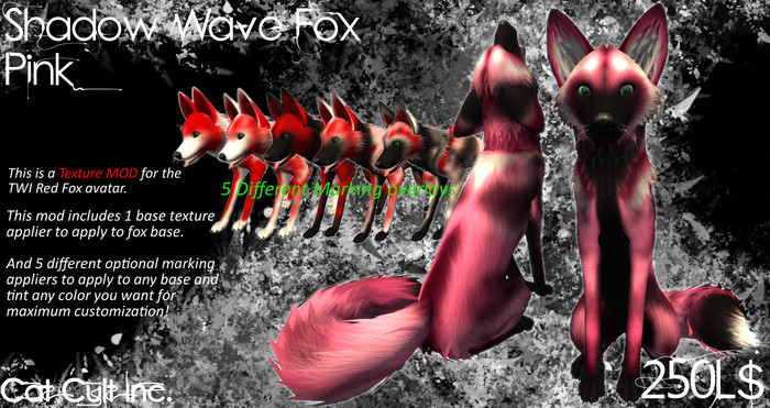 Shadow Wave Fox Pink MOD