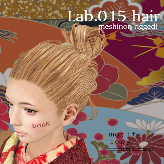 *booN Lab.015 hair all color pack