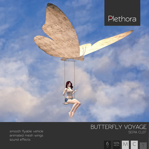Plethora - Butterfly Voyage - Sepia Clef