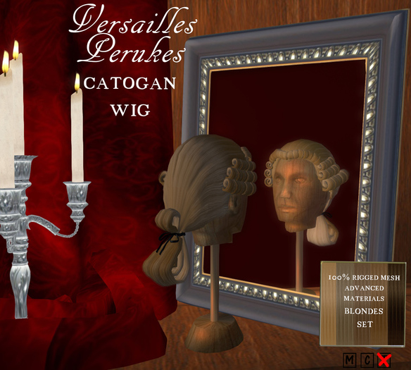 Versailles Catogan Blondes Set