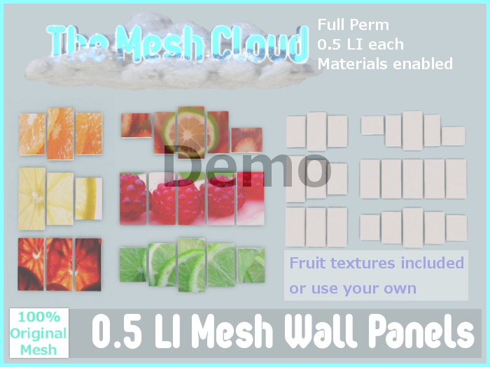 [TMC] 0.5 LI Mesh Art Wall Picture Panel Set Demo (Resized)