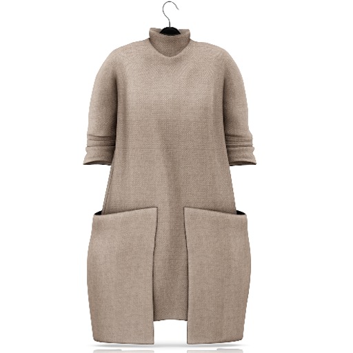 fame femme : CostaRica dress - Beige