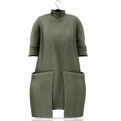 fame femme : CostaRica dress - Khaki