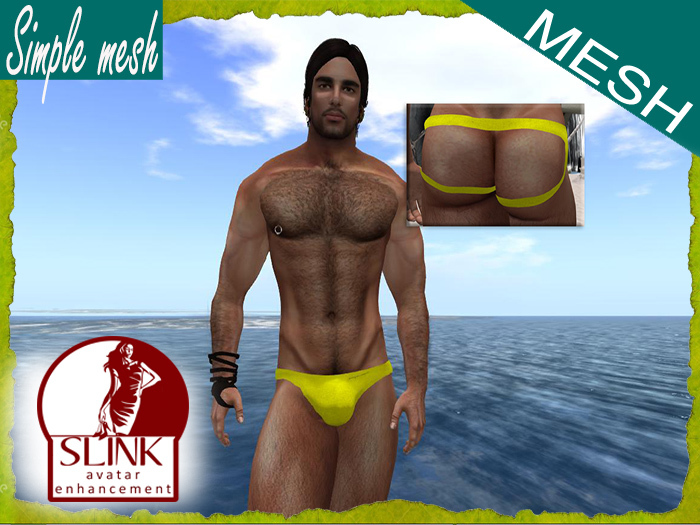 SM Yellow Jockstrap SLINK