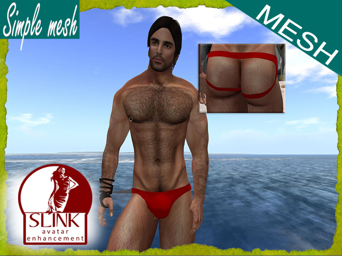 SM Red Jockstrap SLINK