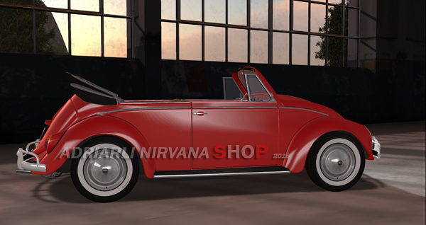 coccinella base cabrio red