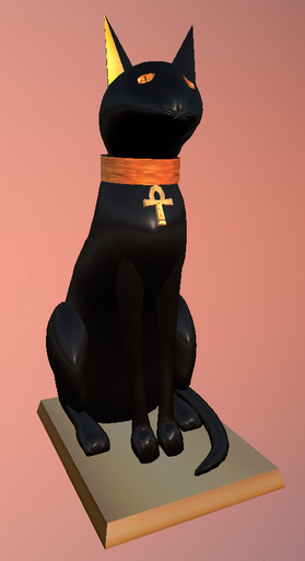 Egyptian Cat Sculpted Statue (5m)