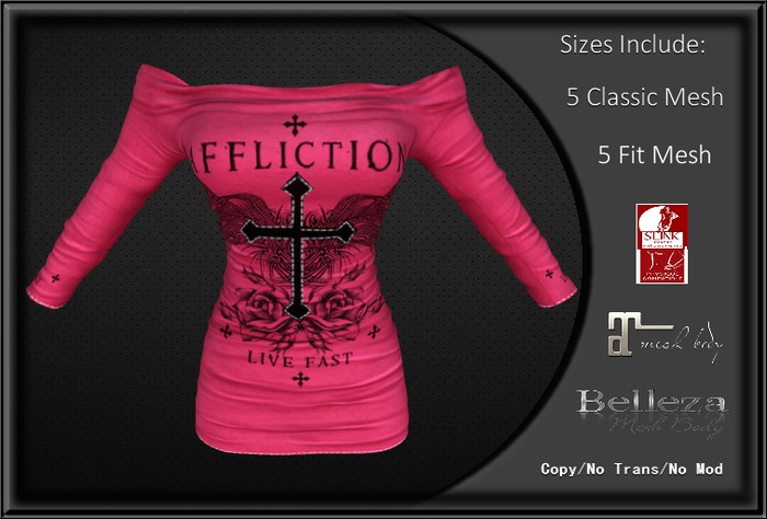 !Jaded! Affliction Pink