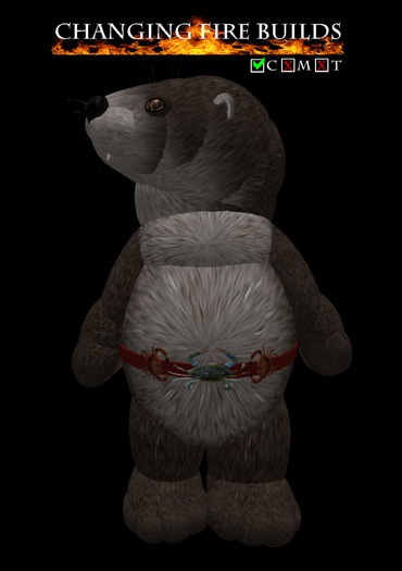 AP - Tiny Crab Belt v1 Red Leather