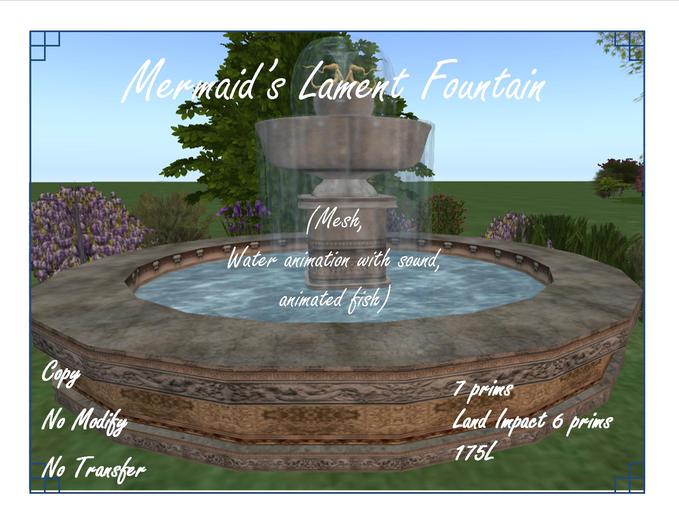 Mermaid's Lament Fountain
