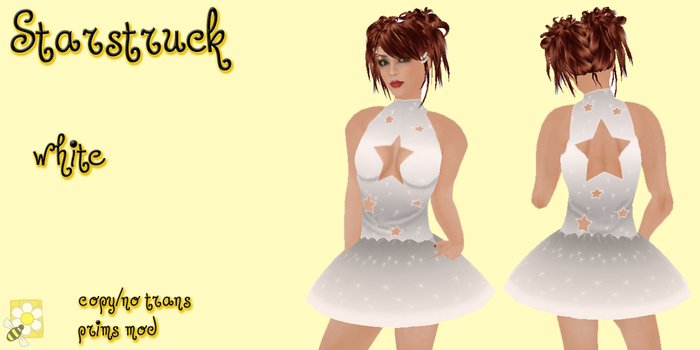 [bbz] Starstruck - spangled white (dollarbeez!)