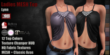 GAS [Ladies MESH Top Lynn - 12 Colors with HUD] Demo