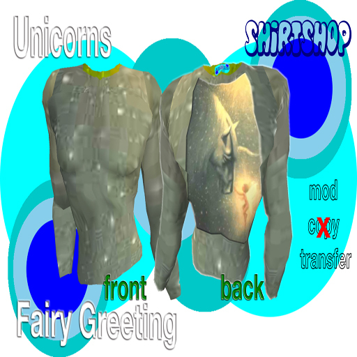 Unicorns - Fairy Greeting
