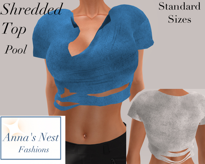 AN Shredded Top Pool